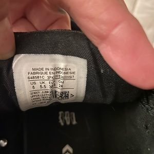 Converse high top sneakers